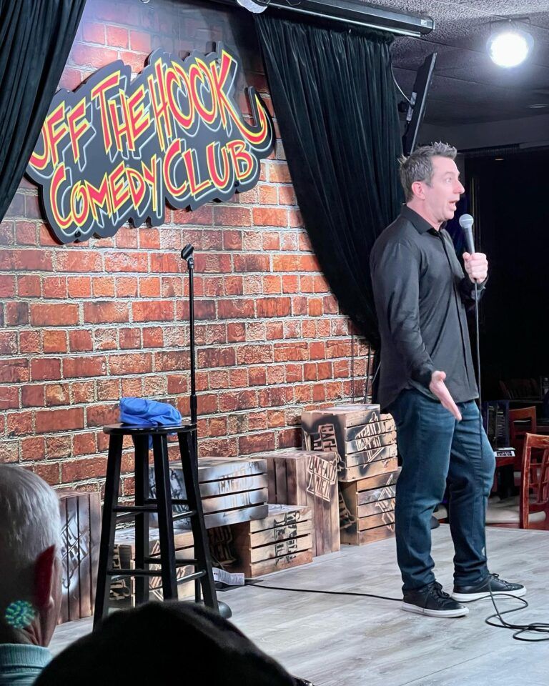 Comedy club off the hook