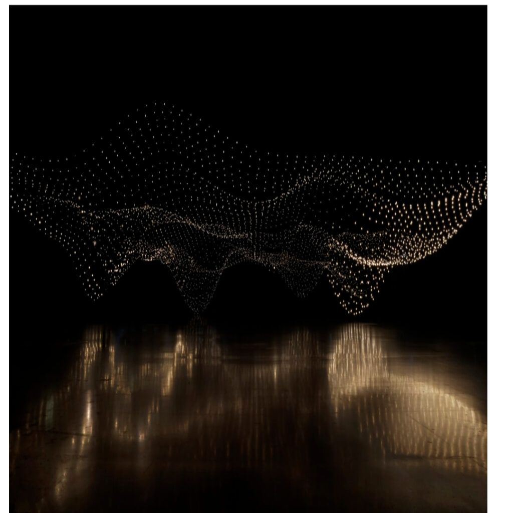 Rafael Lozano-Hemmer: Pulse Topology I Superblue and BMW i