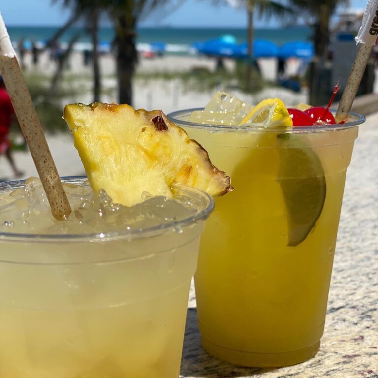 Coconuts On The Beach